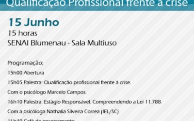 Palestras gratuitas abordam a qualificação profissional e estágio responsável