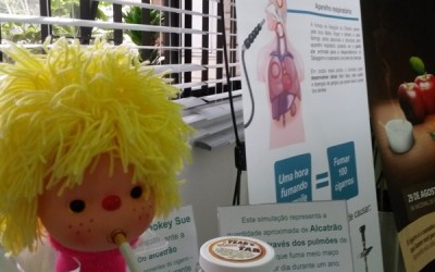 Hospital do Pulmão realiza ações para o Dia Nacional de Combate ao Fumo