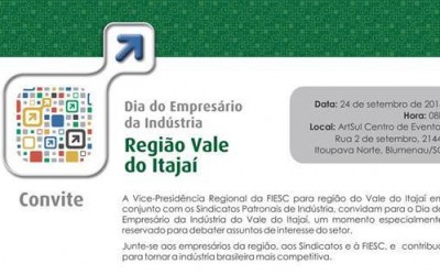 FIESC promove Dia do Empresário da Indústria