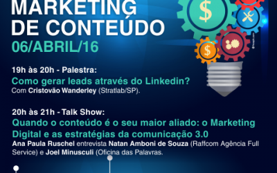 Blumenau recebe palestra e talk show sobre LinkedIn e Marketing de Conteúdo