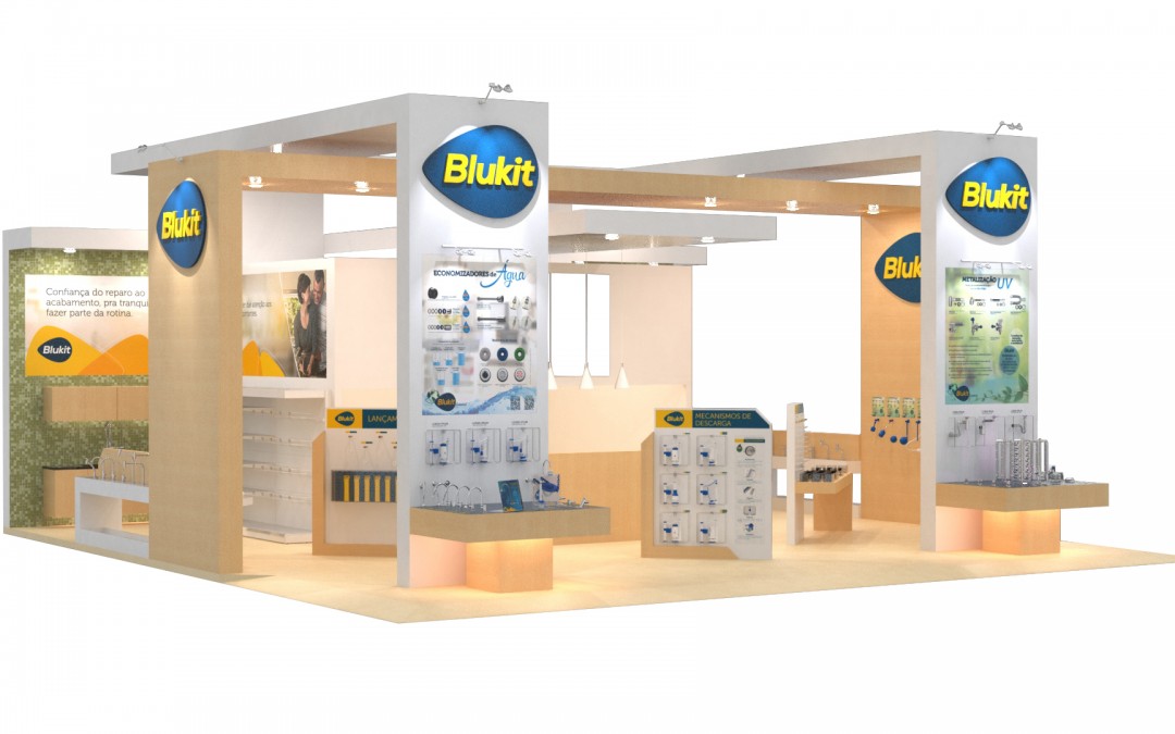 Blukit apresenta lançamentos durante a FEICON BATIMAT 2016