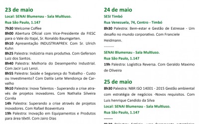 Vale do Itajaí recebe Semana da Indústria