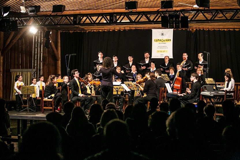 Vila Encantos leva educação musical a bairros de Blumenau