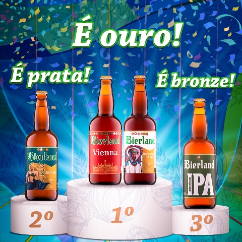 Bierland conquista mais quatro prêmios internacionais