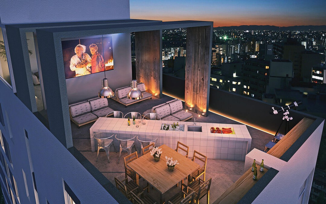 Rooftop: tendência une lazer, integração e vista privilegiada