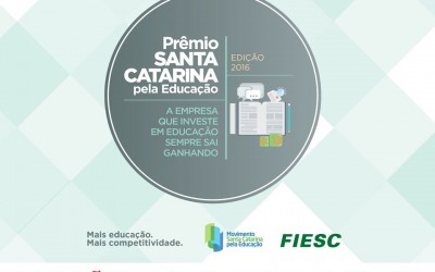 Empresas vencedoras do Prêmio Santa Catarina pela Educação serão reconhecidas nesta semana