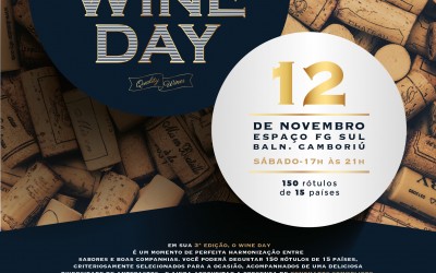 Balneário Camboriú terá dia dedicado ao mundo dos vinhos