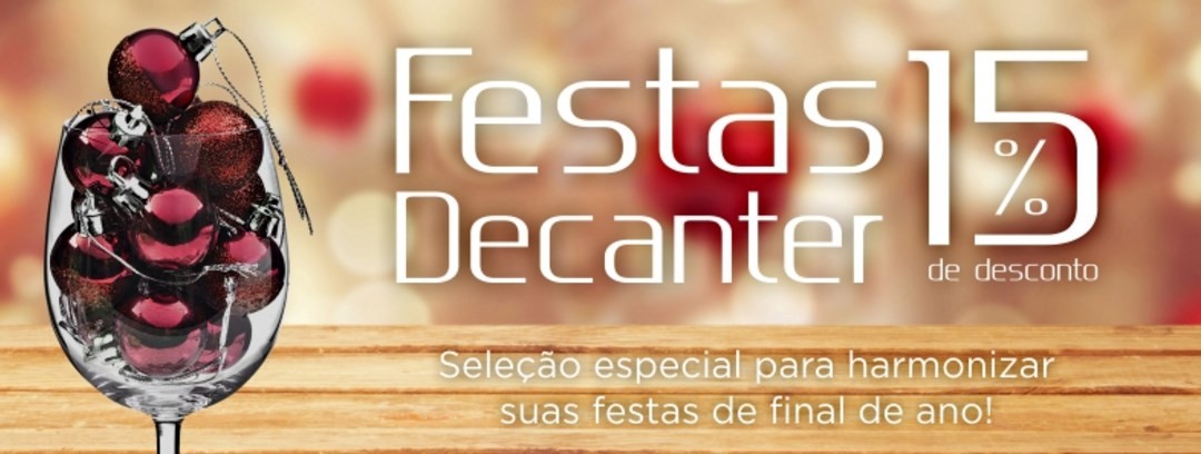 Decanter oferece seleção especial de vinhos para as festas de final de ano