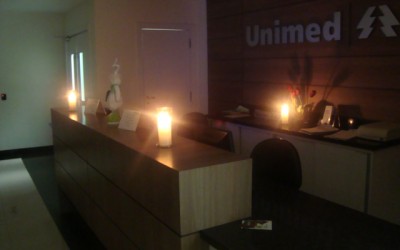 Unimed Blumenau participa da Hora do Planeta e apaga luzes da fachada e do pronto atendimento