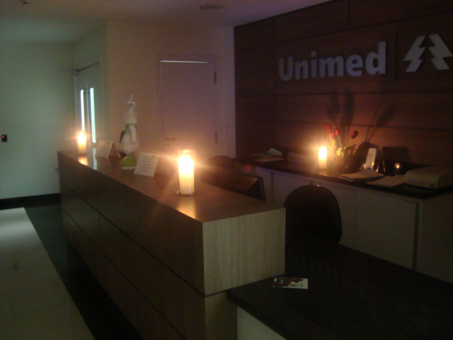 Unimed Blumenau participa da Hora do Planeta e apaga luzes da fachada e do pronto atendimento