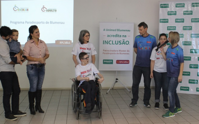 Unimed Blumenau reafirma apoio ao Paradesporto