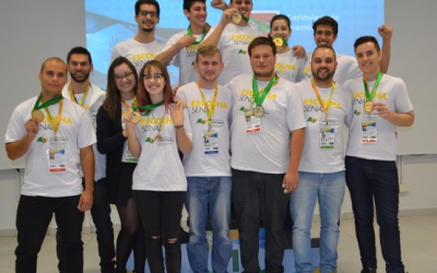 Alunos de Blumenau e São José se habilitam para seletiva nacional da Olimpíada do Conhecimento 2017