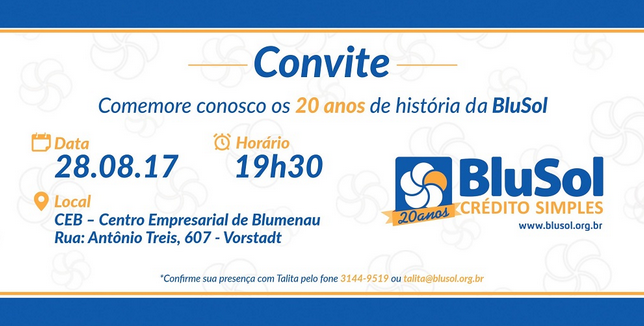 BluSol completa 20 anos fomentando empreendedorismo