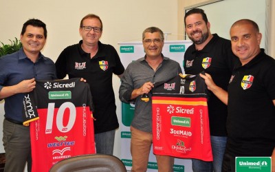 Unimed Blumenau oficializa patrocínio ao Blumenau Futsal