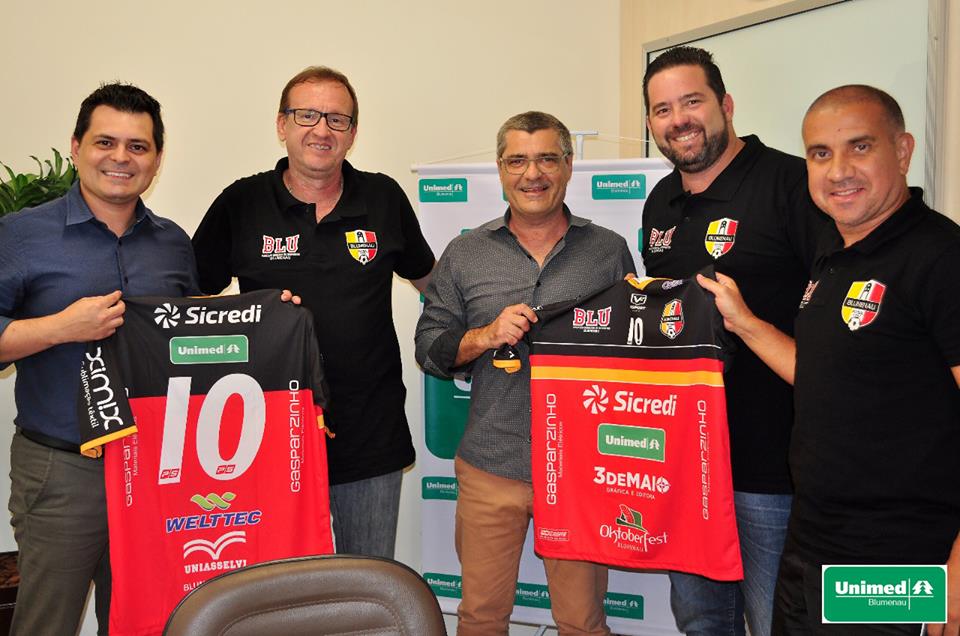 Unimed Blumenau oficializa patrocínio ao Blumenau Futsal