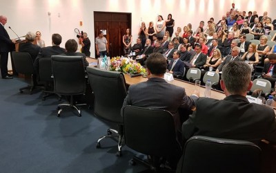 Sescon Blumenau empossa nova diretoria