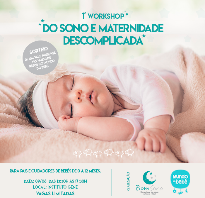 1º workshop do sono e maternidade descomplicada chega a Blumenau