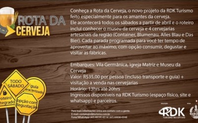 Vale da Cerveja apoia novo projeto de turismo em Blumenau