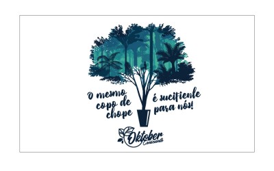 Oktober Consciente vai transformar copos usados em hortas comunitárias
