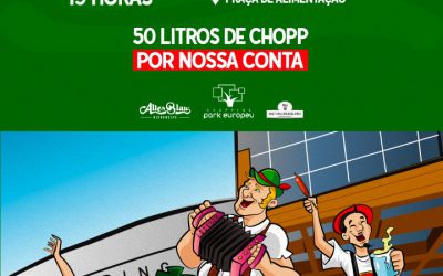 Shopping Park Europeu está em clima de Oktoberfest