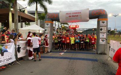 Mais de 750 atletas estiveram presentes na Corrida de Natal