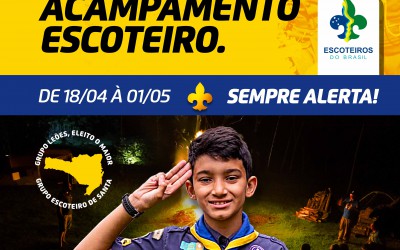 Shopping de Blumenau tem exposição para celebrar a Semana do Escoteiro