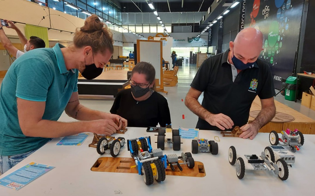 Espaço Maker do SESI de Blumenau é modelo de inspiração para outros municípios
