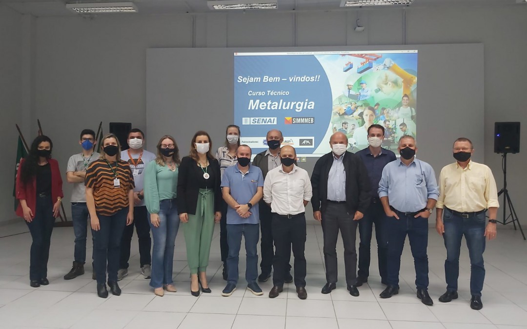 SENAI de Blumenau promove curso voltado para o desenvolvimento do setor metalúrgico da região