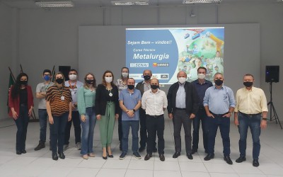 SENAI de Blumenau promove curso voltado para o desenvolvimento do setor metalúrgico da região
