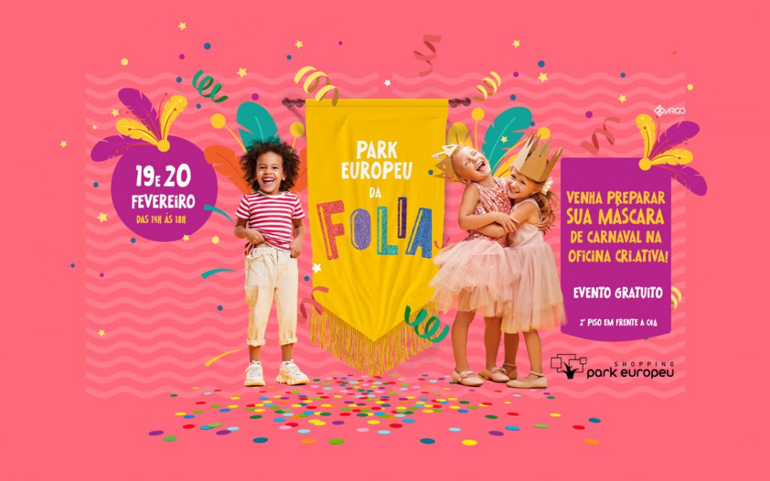 Shopping de Blumenau promove esquenta de Carnaval às crianças neste fim de semana