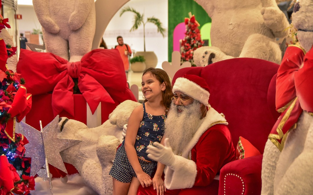 Papai Noel chega ao Shopping Park Europeu
