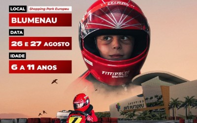 Escola de pilotagem Fittipaldi Brothers terá novo curso para crianças em Blumenau