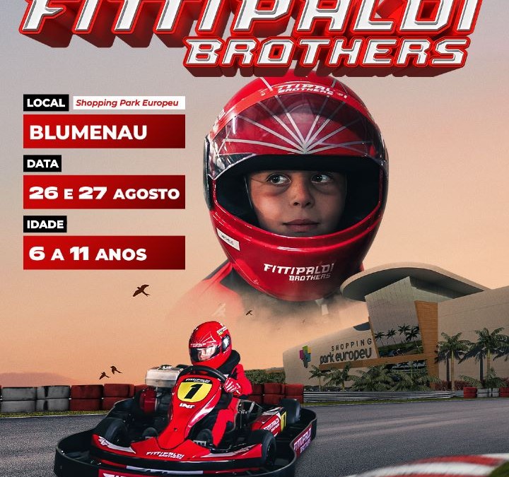 Escola de pilotagem Fittipaldi Brothers terá novo curso para crianças em Blumenau