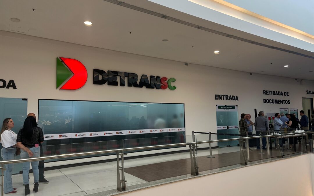 Detran SC inaugura nova agência regional em Blumenau no dia 30 de setembro