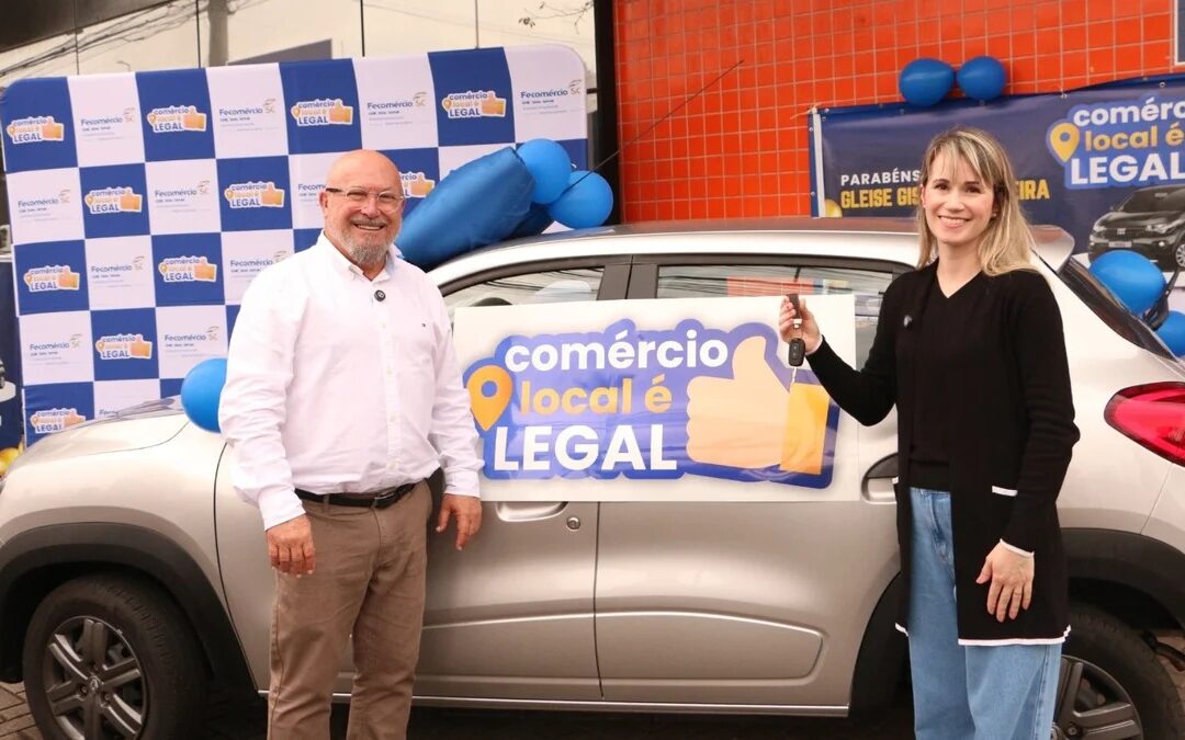 Fecomércio SC e sindicatos parceiros lançam campanha Comércio Local é Legal 2026 com R$ 500 mil em prêmios