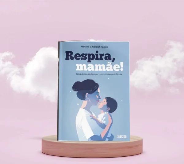 Médica de Blumenau lança livro sobre doenças respiratórias na infância