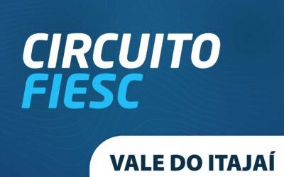 Circuito FIESC chega ao Vale do Itajaí para debater competitividade, inovação e os desafios da indústria catarinense